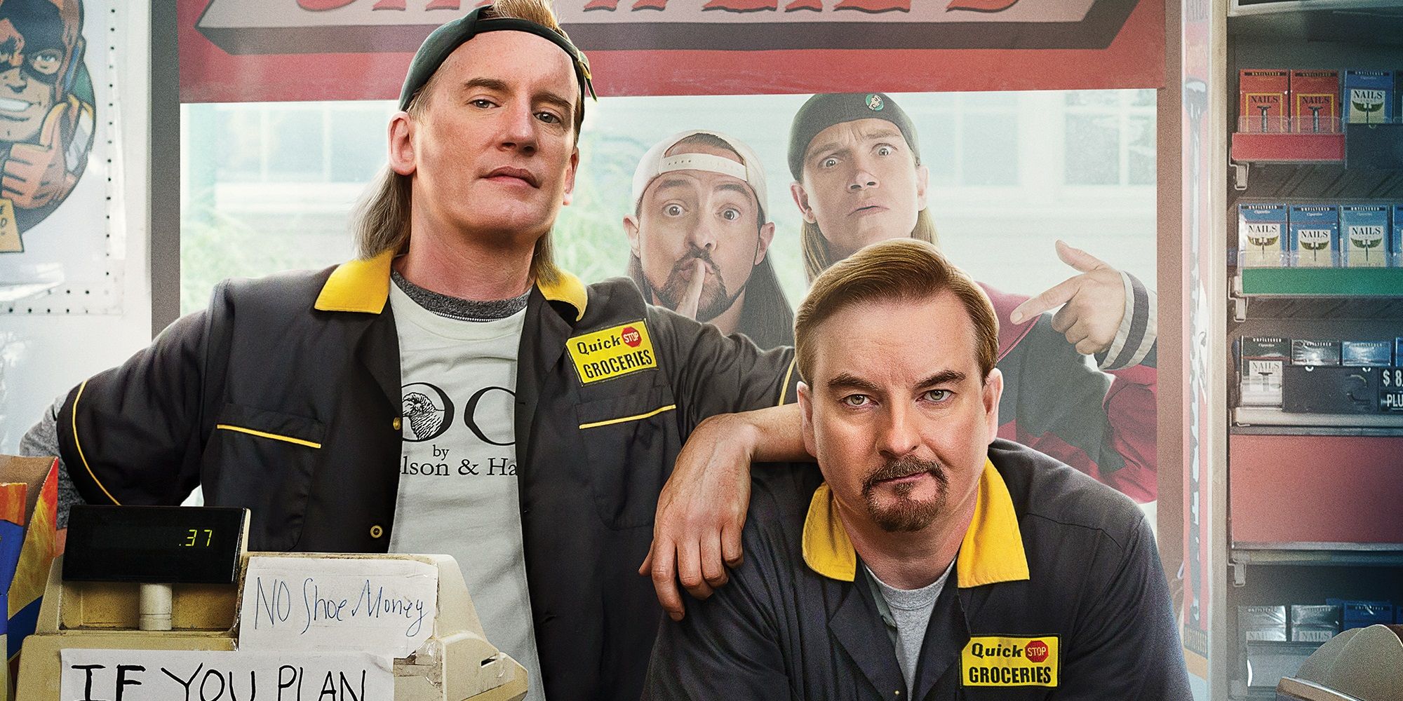 Dante and Randal on the poster for Clerks III
