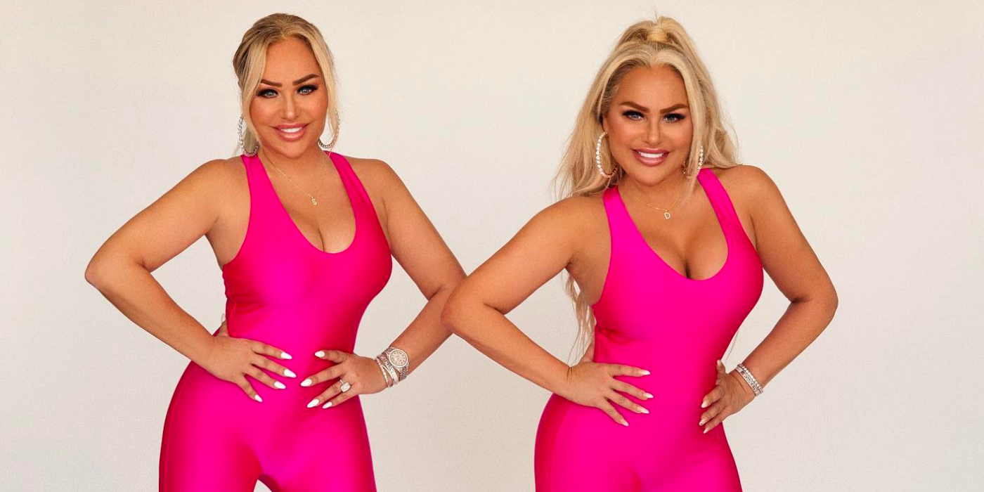 Darcey and Stacey Silva from 90 Day Fiancé hot pink outfits