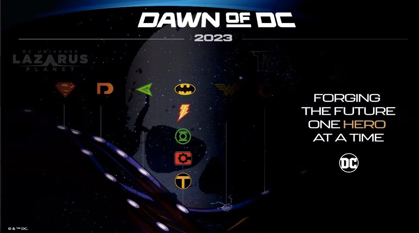 Dawn of DC schedule