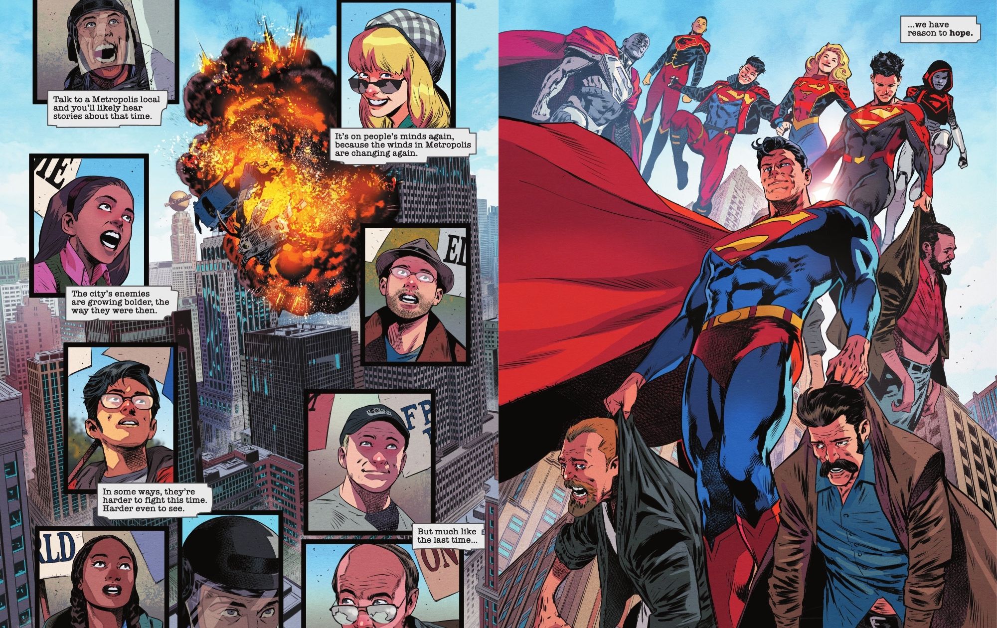 DC estreia a nova era do Superman