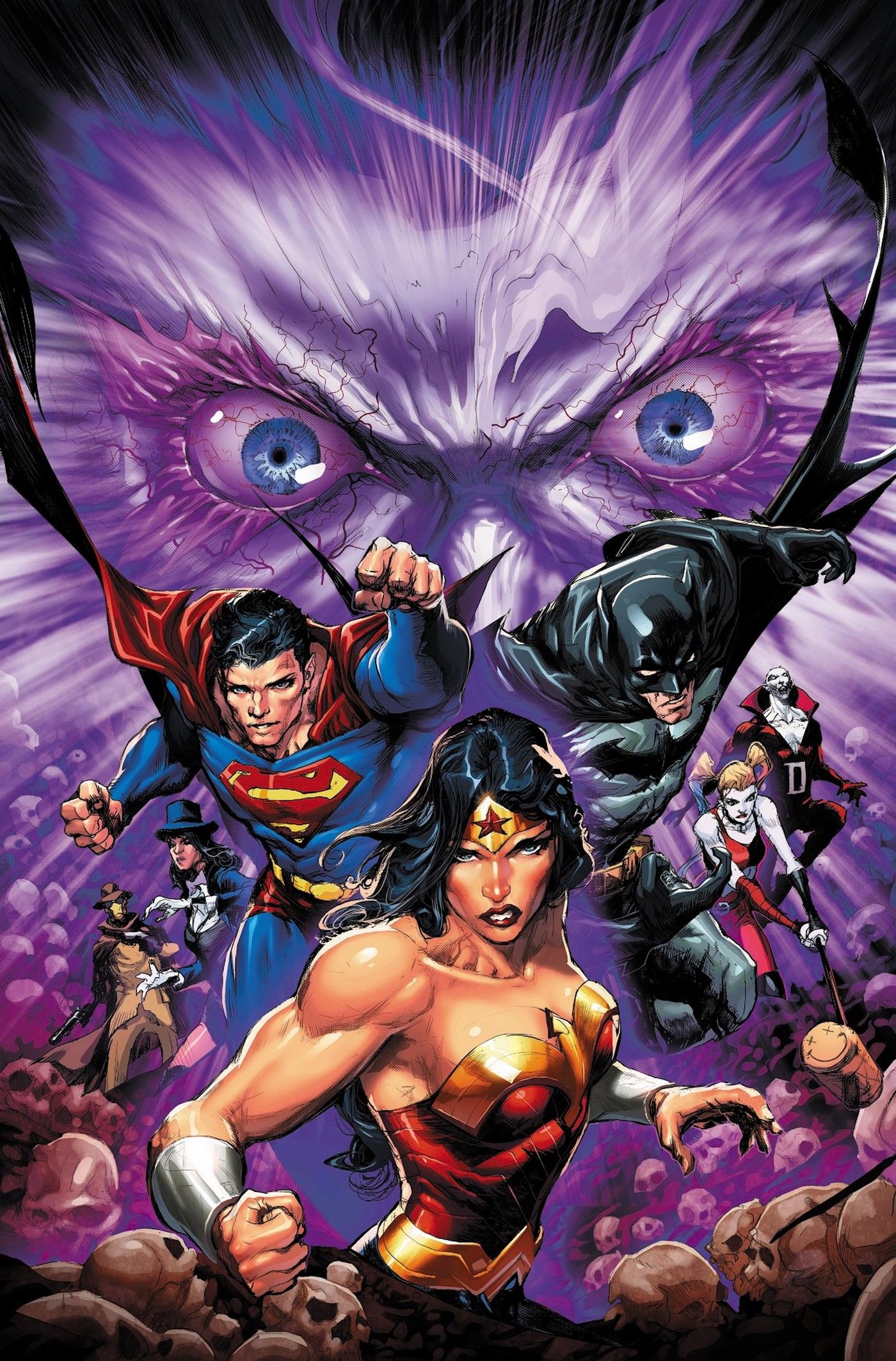 DC Knight Terrors Comic Cover Art