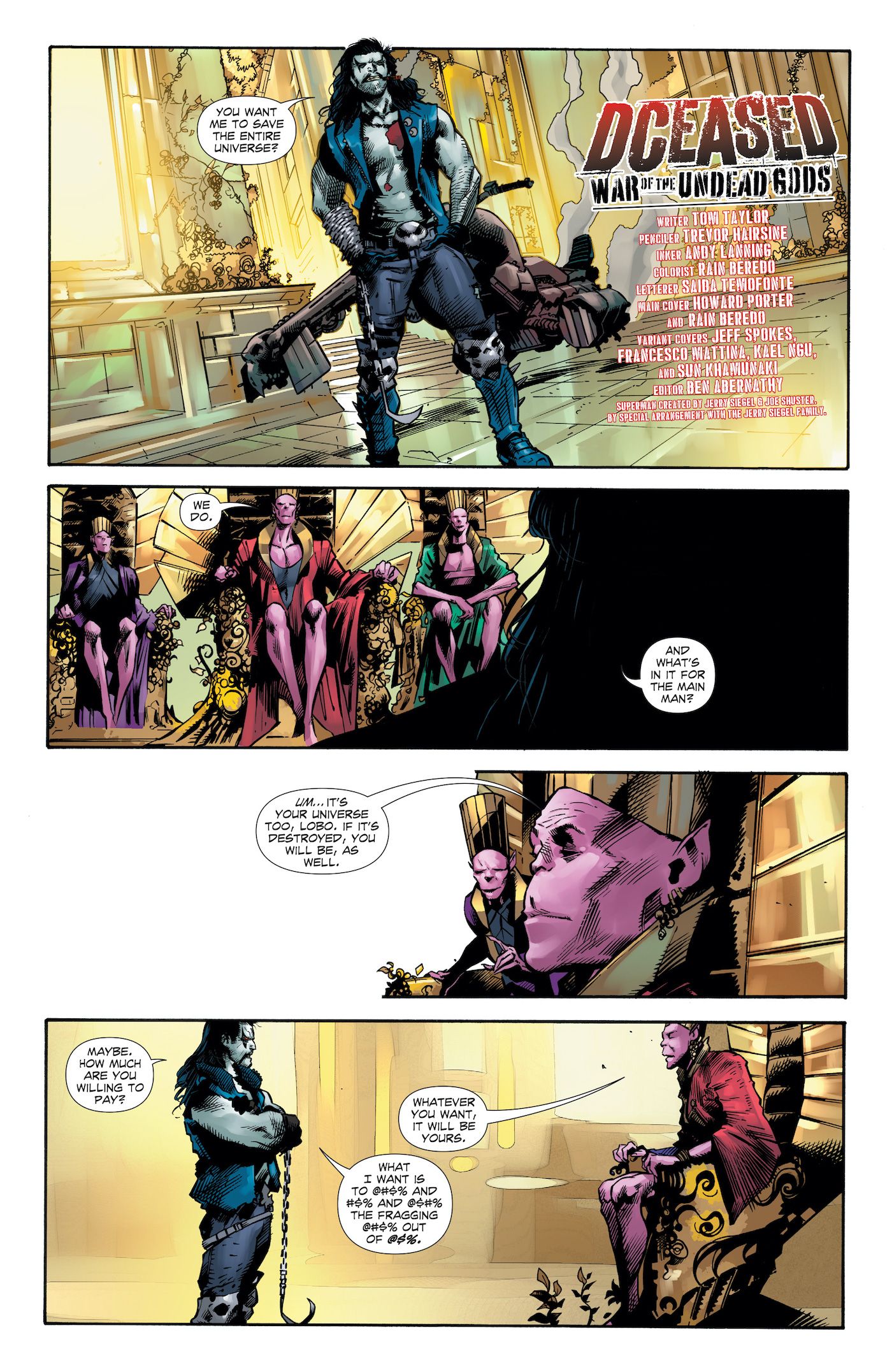 DCeased War of the Undead Gods 6 Lobo 1