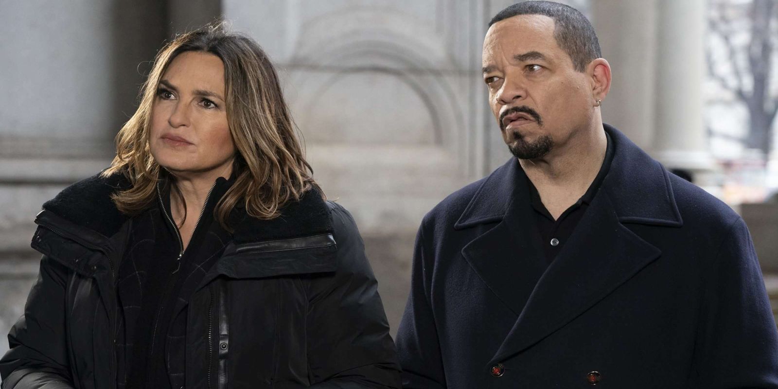 Detective Tutuola and Benson in Law & Order: SVU