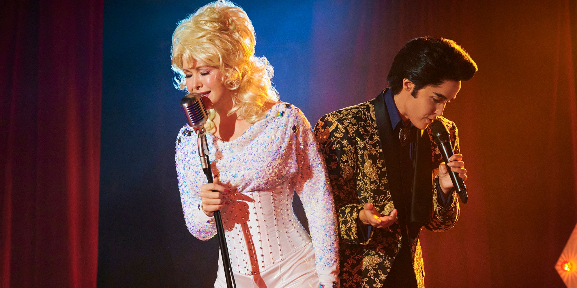 dolly parton and elvis in seriously red