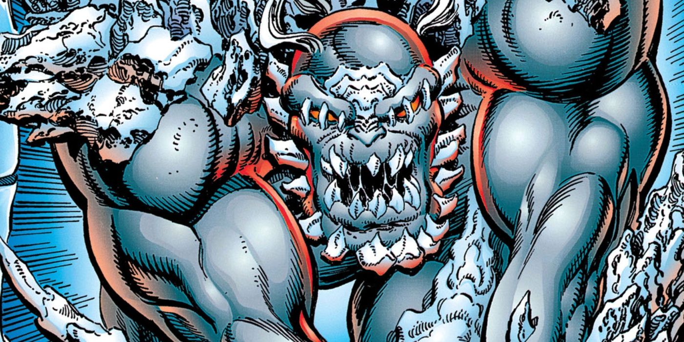 Featured Image: close-up of Doomsday (DC Comics)