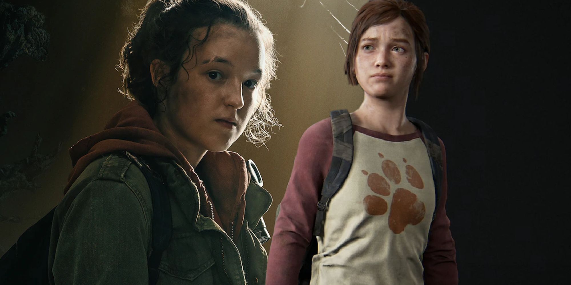 Ellie in HBO's Last of Us and Ellie in Last of Us Part I
