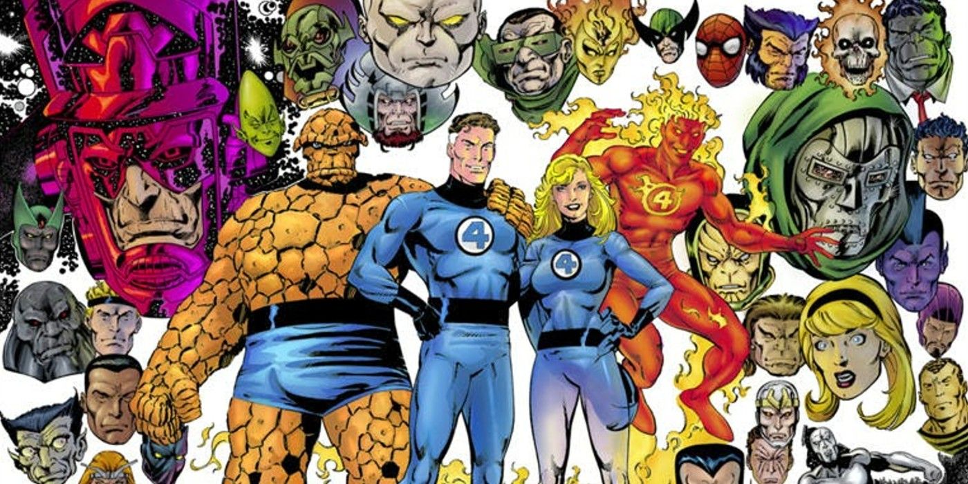 Fantastic Four Rogues Gallery Art