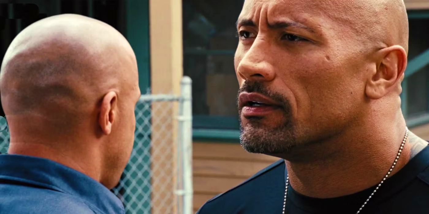 Vin Diesel and Dwayne Johnson in Fast & Furious 6