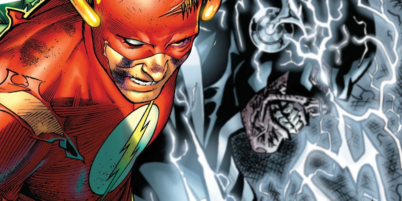 Flash and Black Lantern Reverse Flash DC Comics