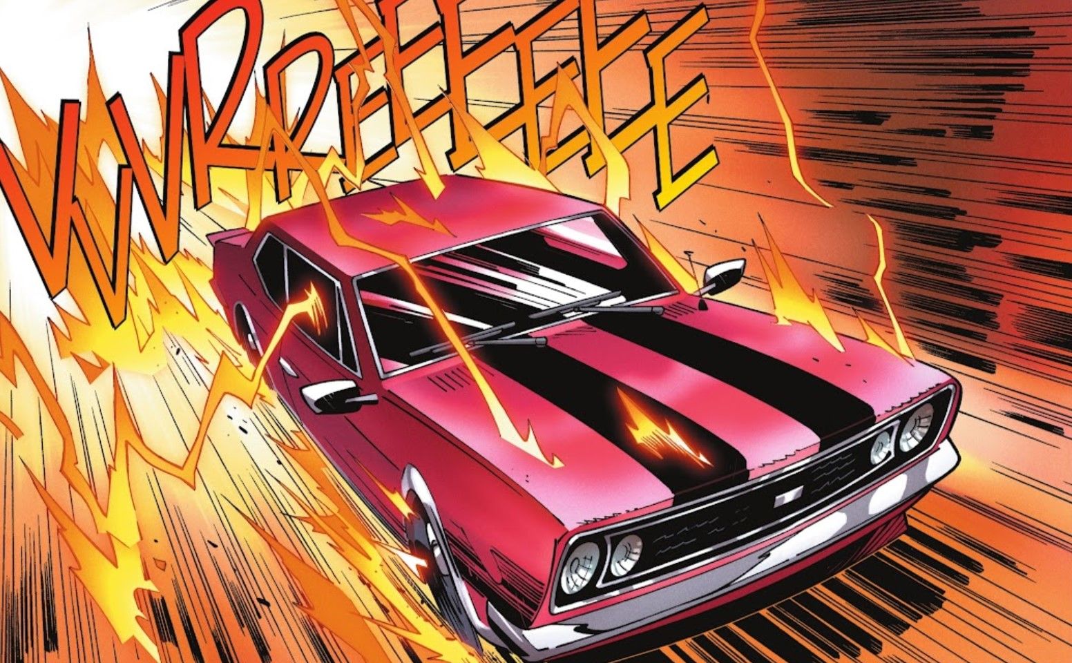 Flash Speed Force Car DC Comics