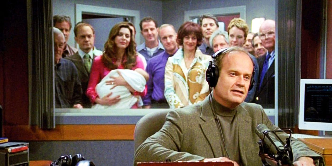 Frasier Crane's final KACL show in Frasier season 11