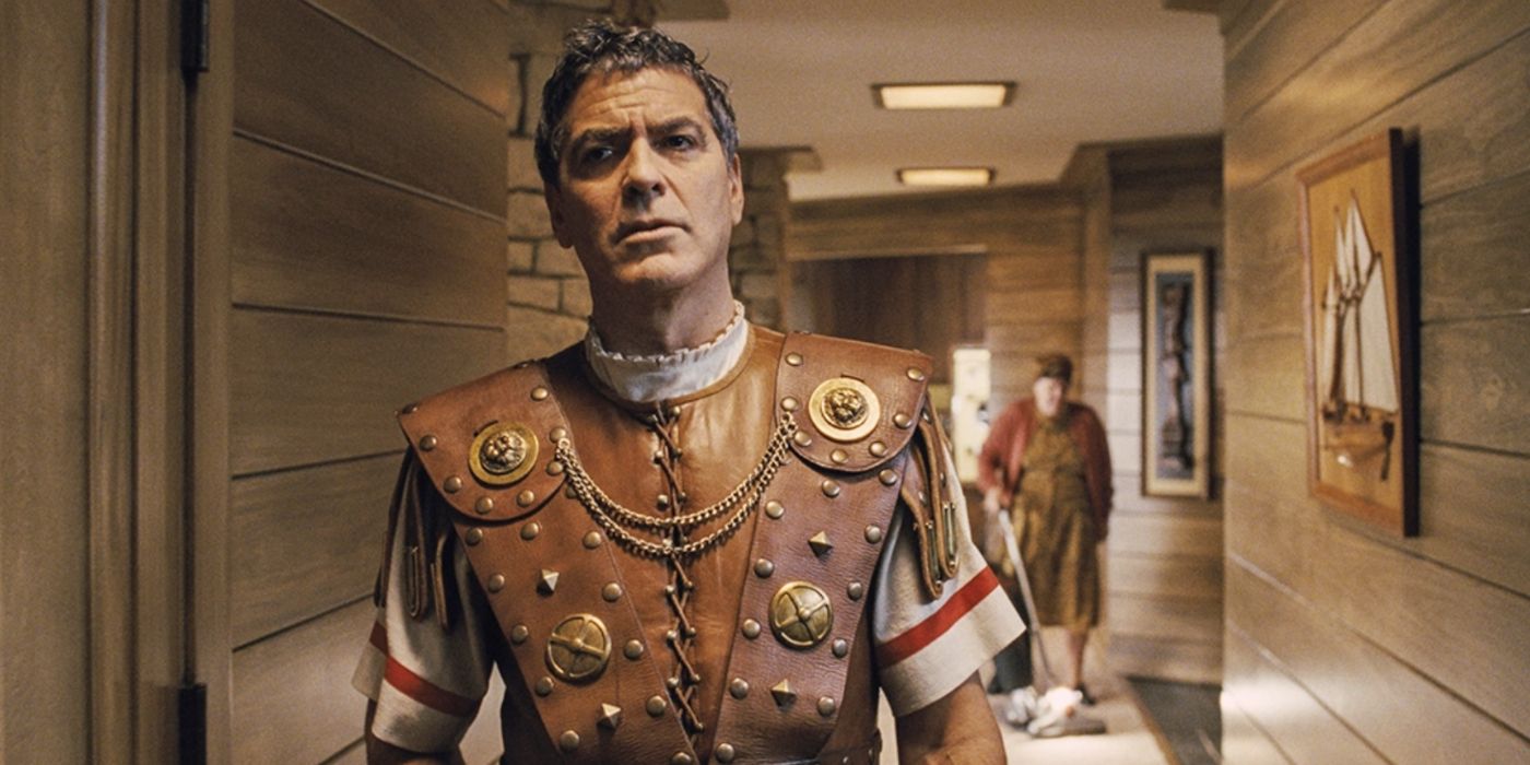 George Clooney looks confused in Hail Caesar