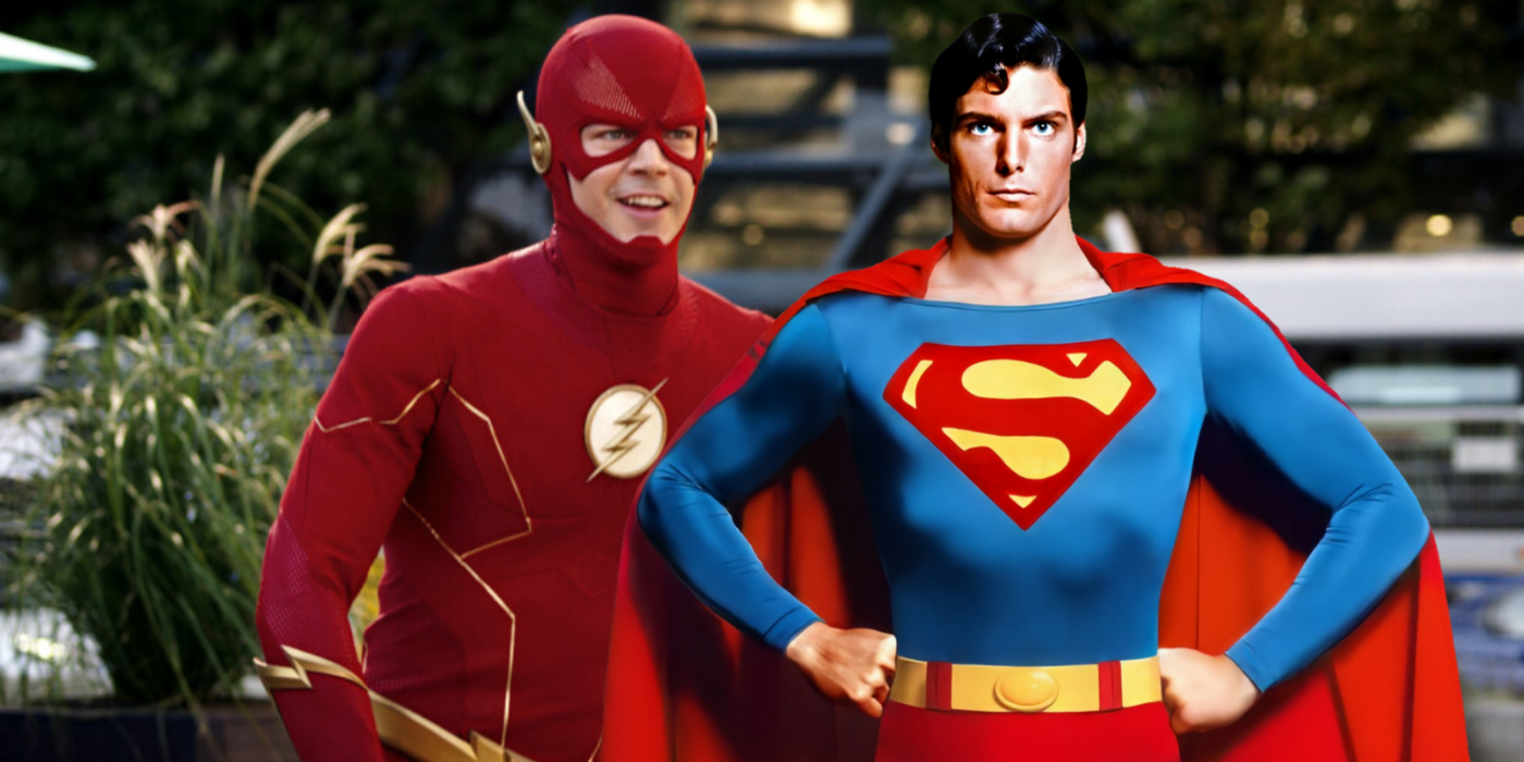 Grant Gustin's The Flash Legacy Likened to Christopher Reeve's Superman