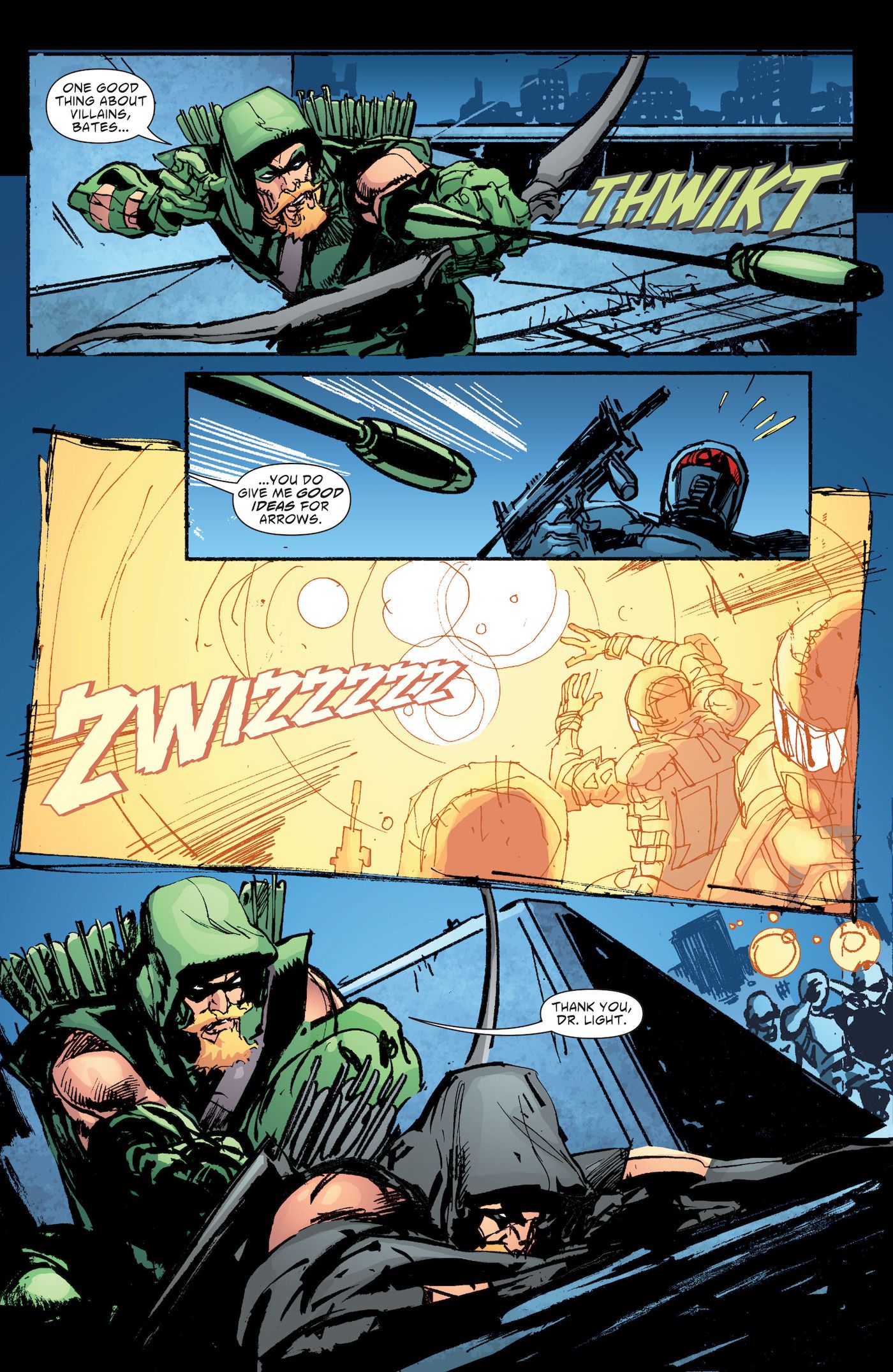 Green Arrow Reveals the Genius Inspiration Behind His Best Trick Arrows