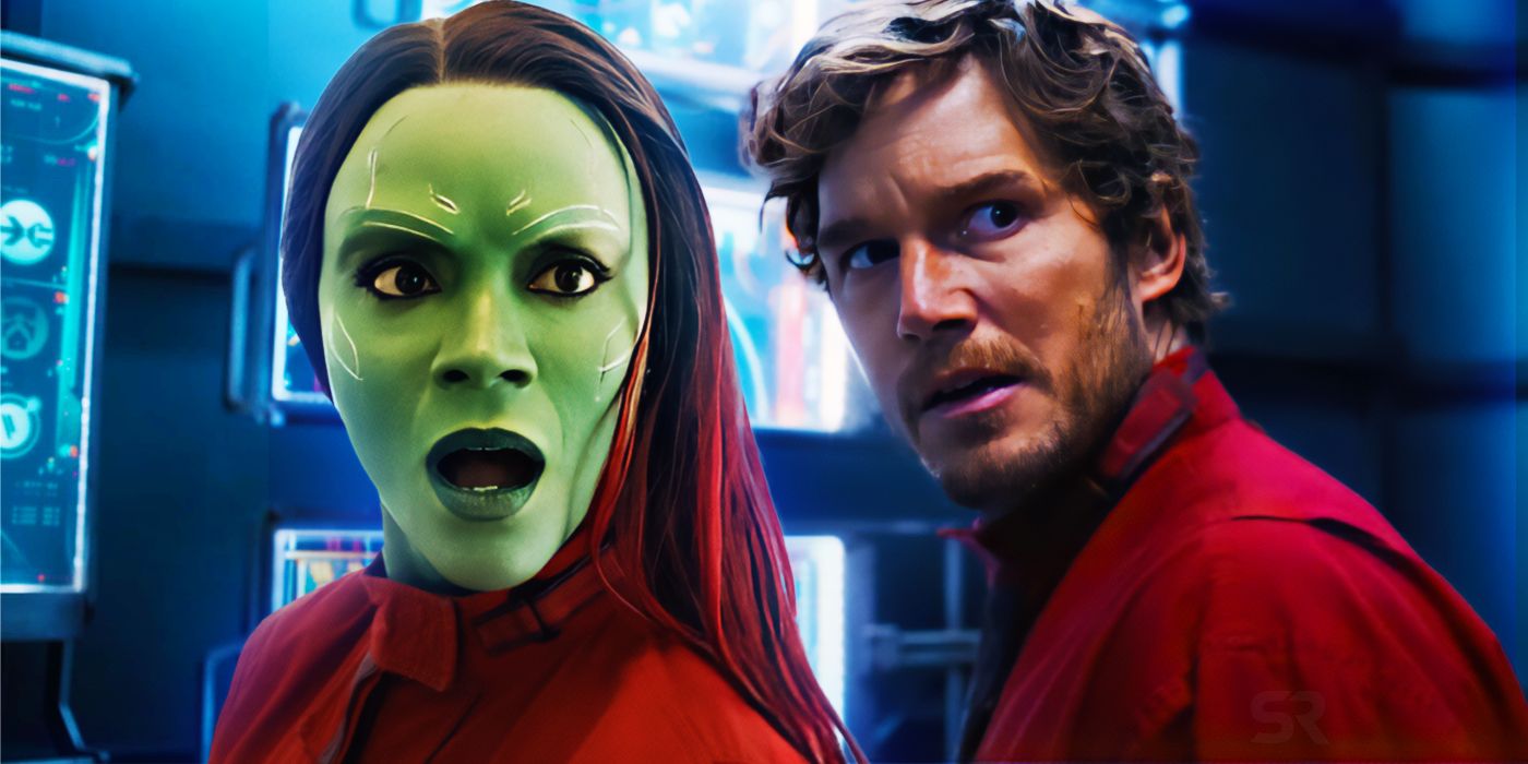 Star Lord And Gamora From Guardians of the Galaxy Enter Marvel