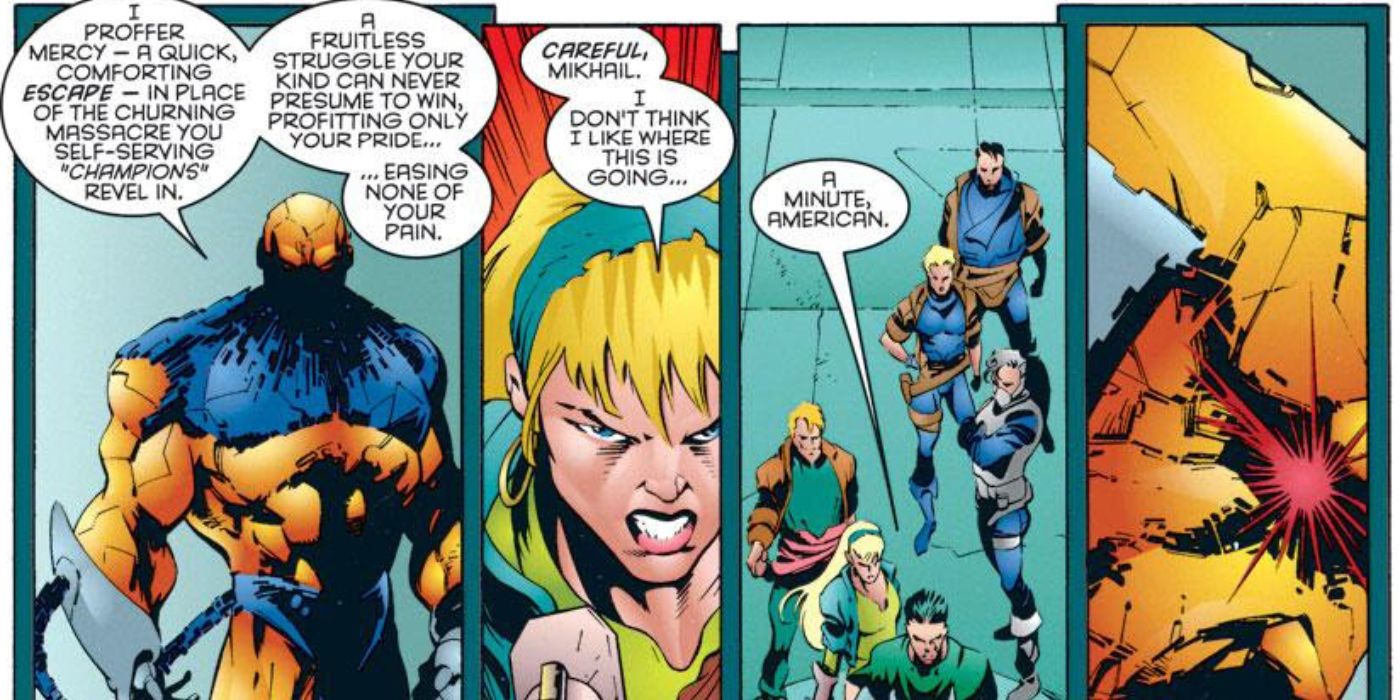 Gwen Stacy is in the Fantastic Four in AoA.