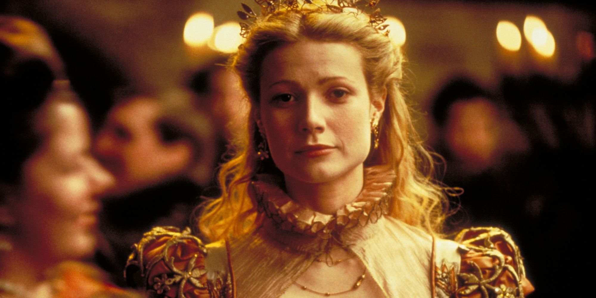 Gwyneth Paltrow in historical garb in Shakespeare in Love
