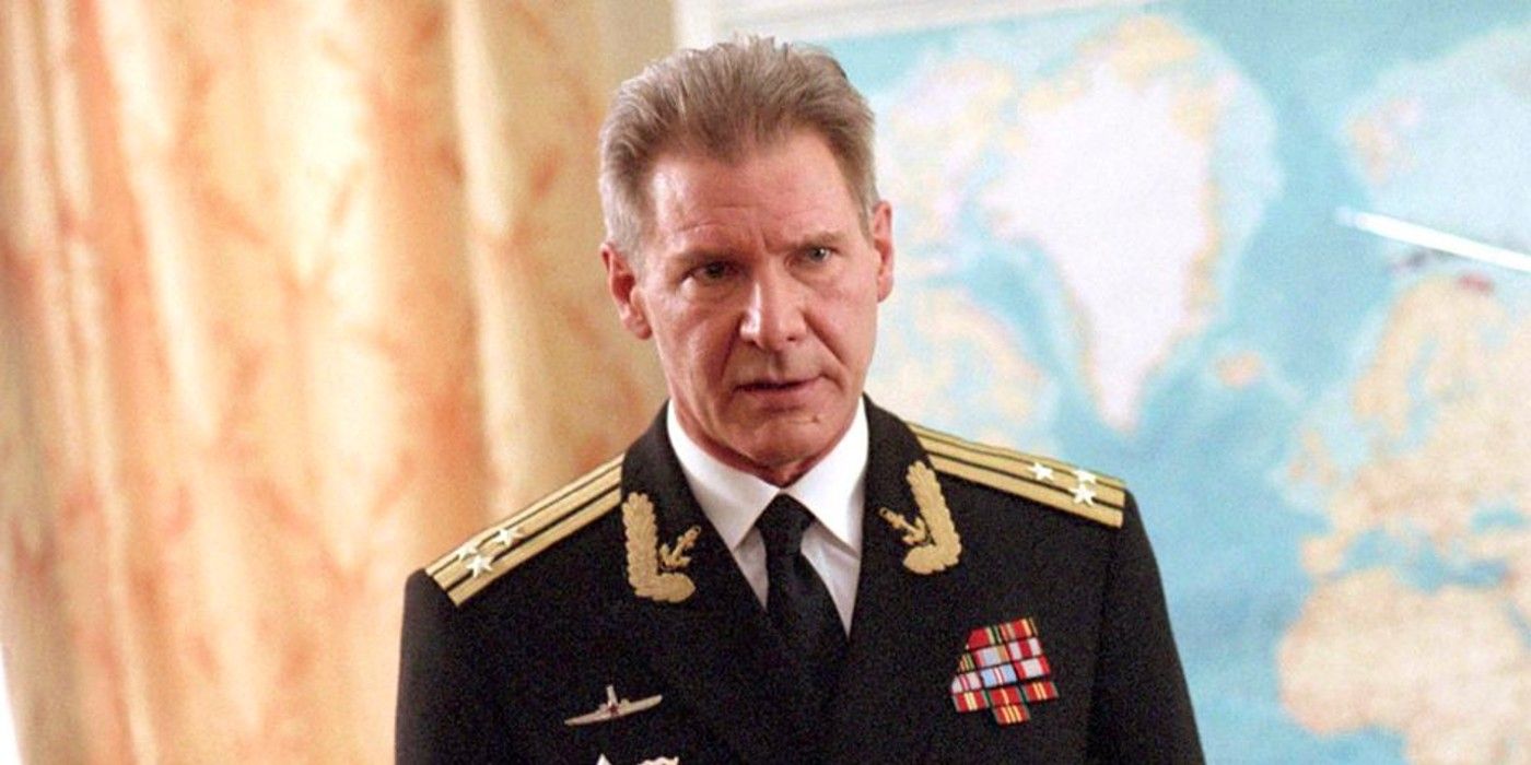 Harrison Ford as a Soviet military officer in K19 The Widowmaker