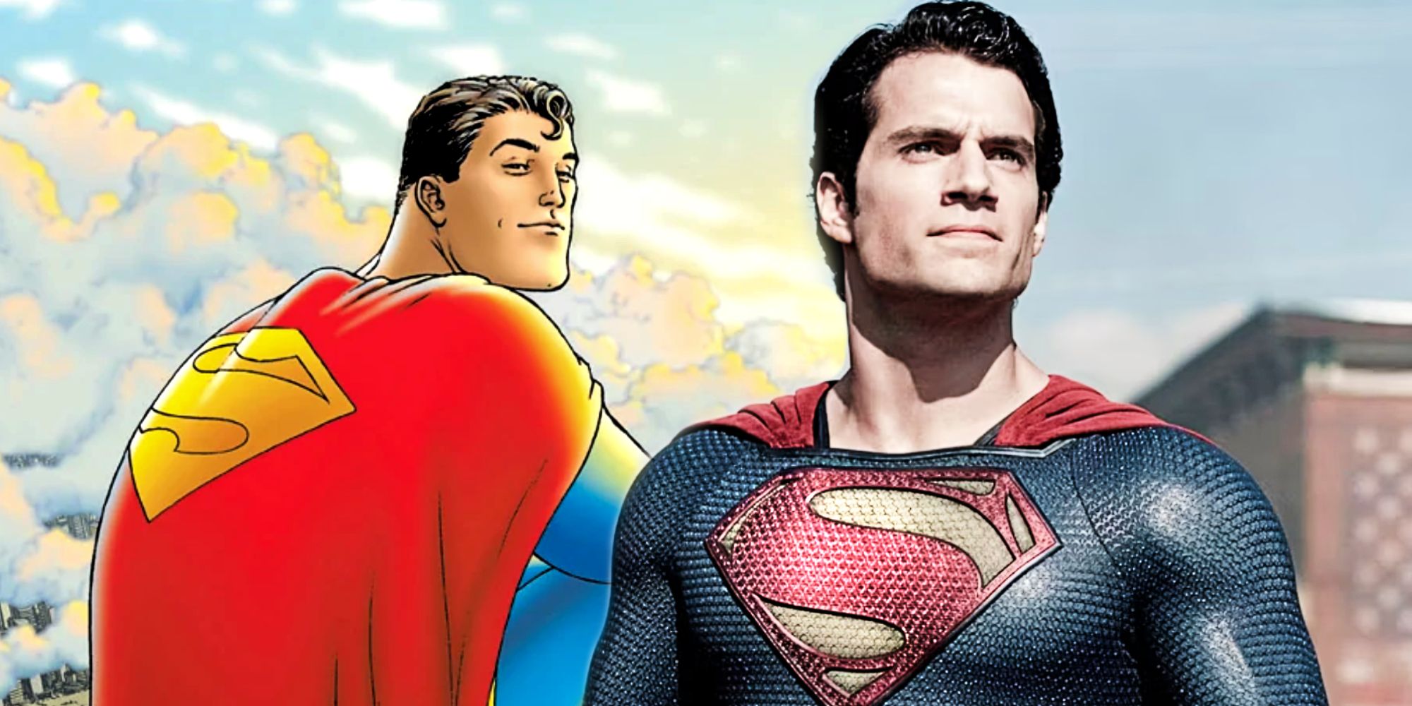 Henry Cavill's Man of Steel and All-Star Superman