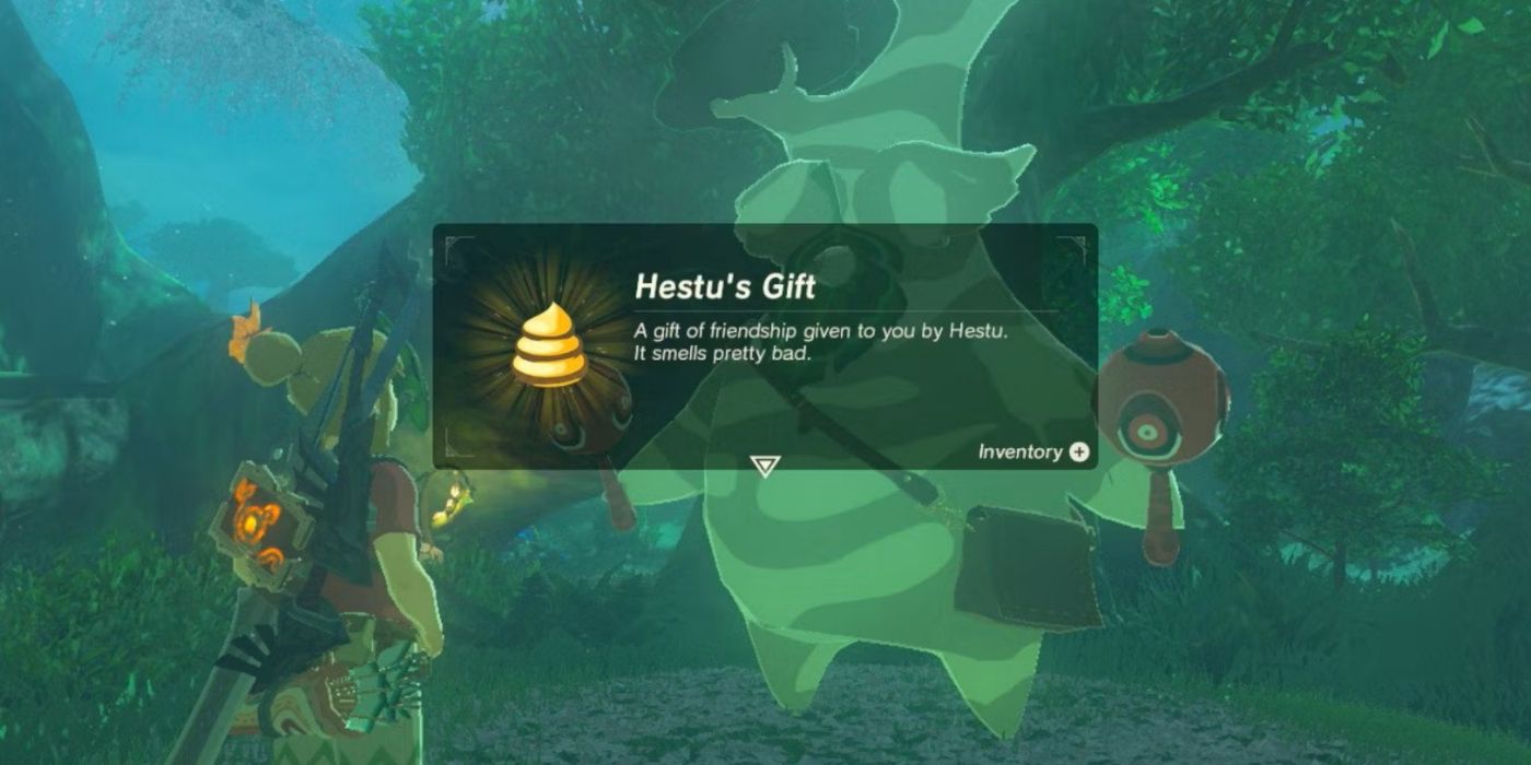 Hestu giving Link his 