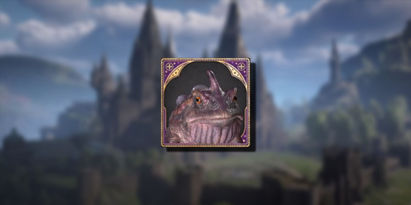 Hogwarts Legacy Giant Purple Toad