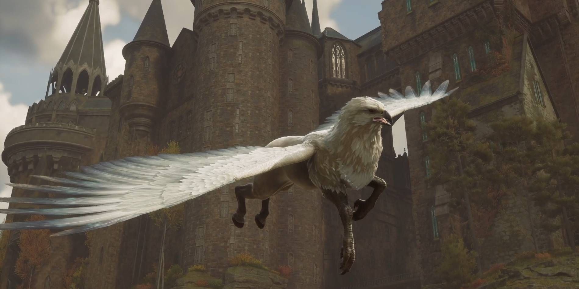 Hogwarts Legacy Highwing the Hippogriff Flying Mount Players Gain Access To Through Late Story Quest