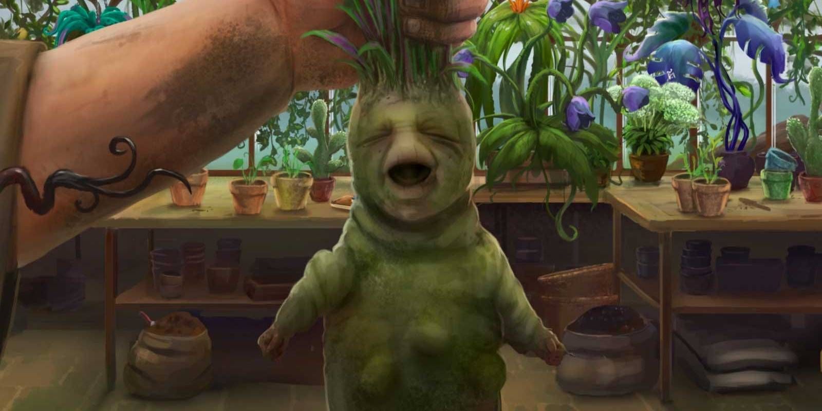 Hogwarts Legacy Mandrake Plant Pulled in Herbology Class Main Story Quest