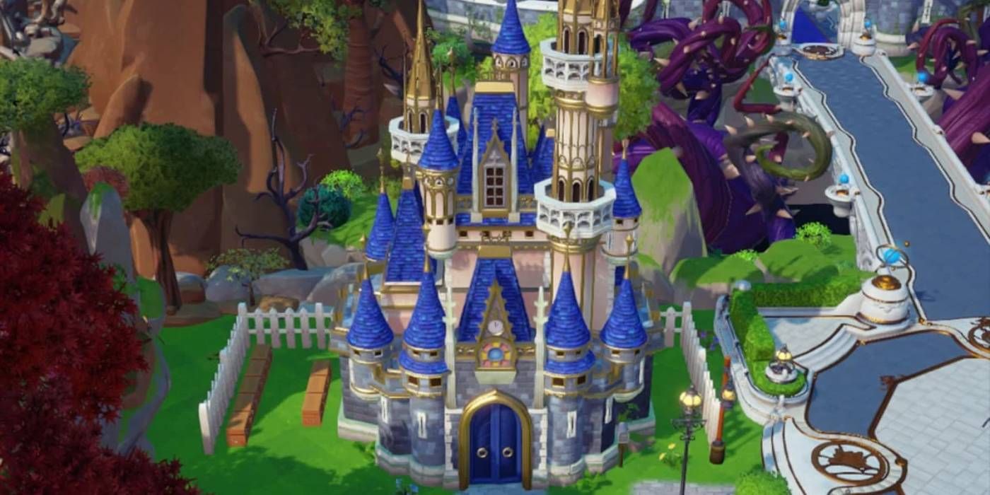 Disney Dreamlight Valley New Palace House Skin Bought from Premium Shop for Moonstone Currency