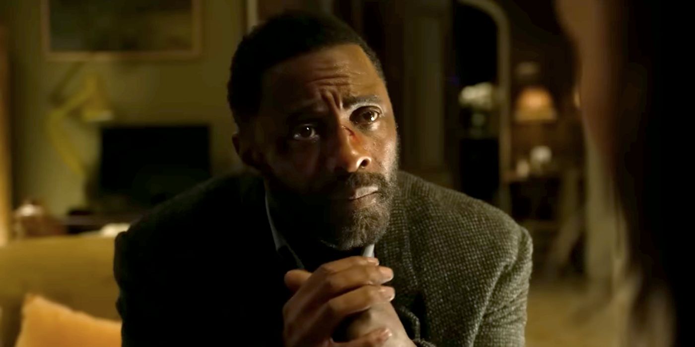 Idris Elba as Luther in Luther the Fallen Sun