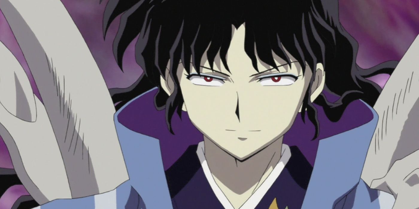Inuyasha Naraku Standing With His Spider Legs Out