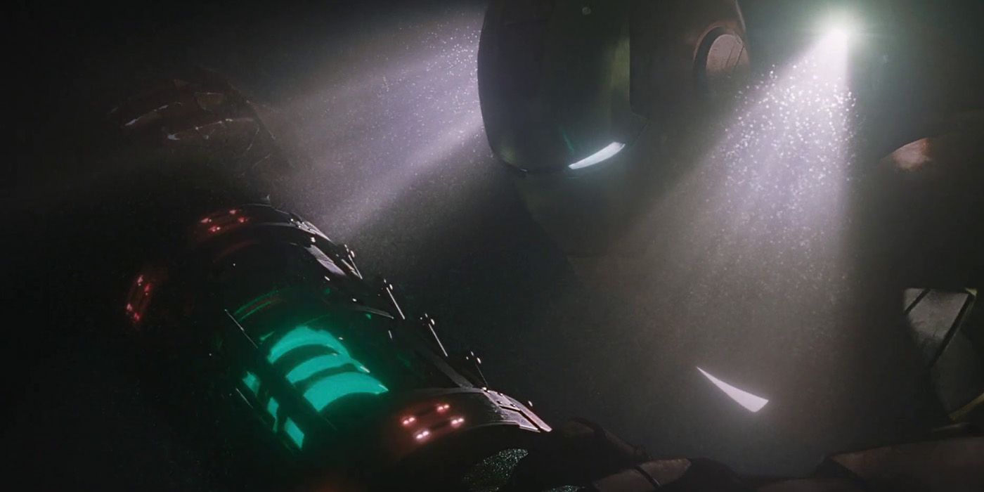 iron man working on clean energy in the avengers