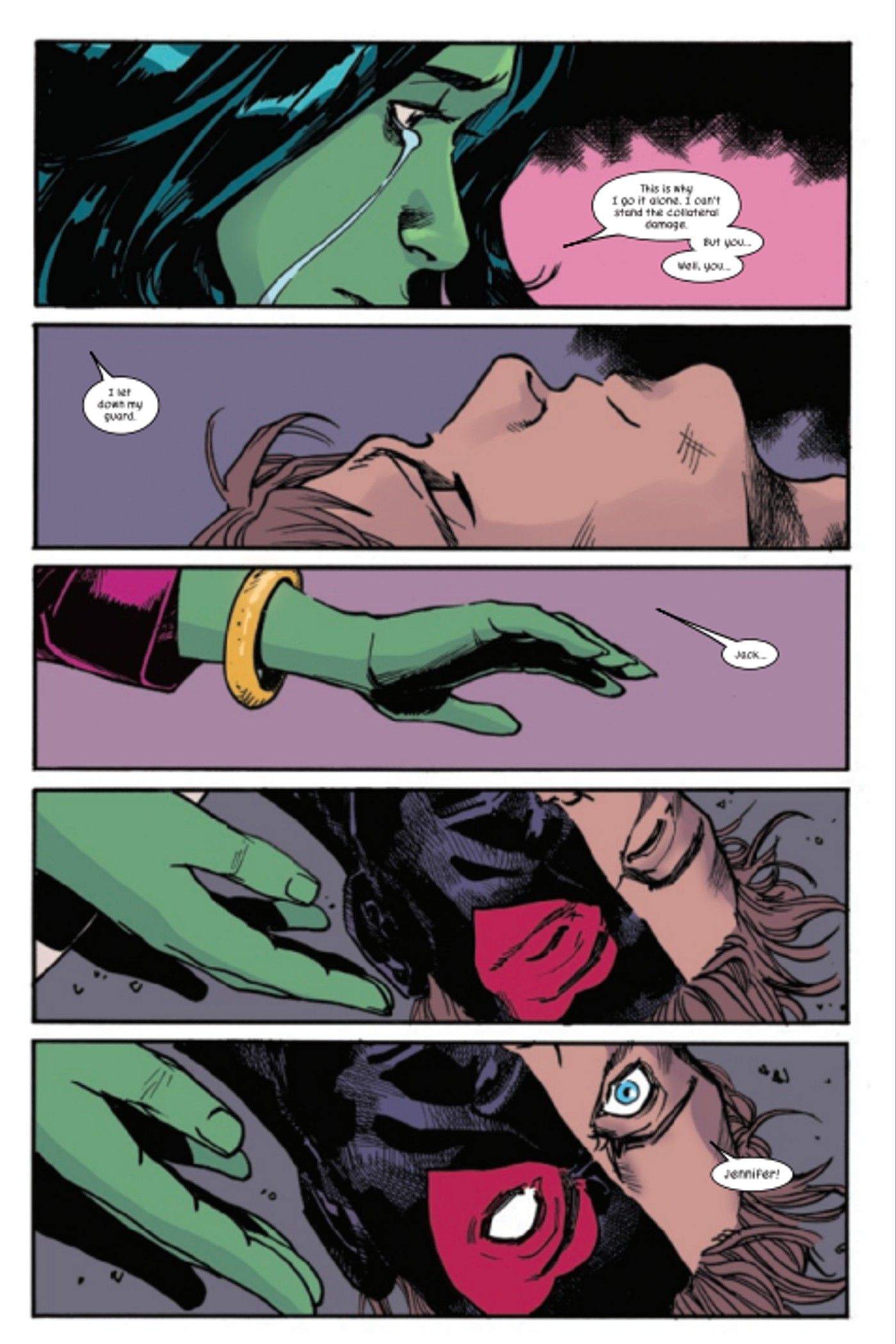 Jack of Hearts is alive with She-Hulk