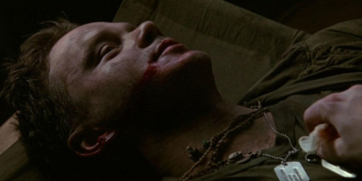 Jacob dies in Jacob's Ladder