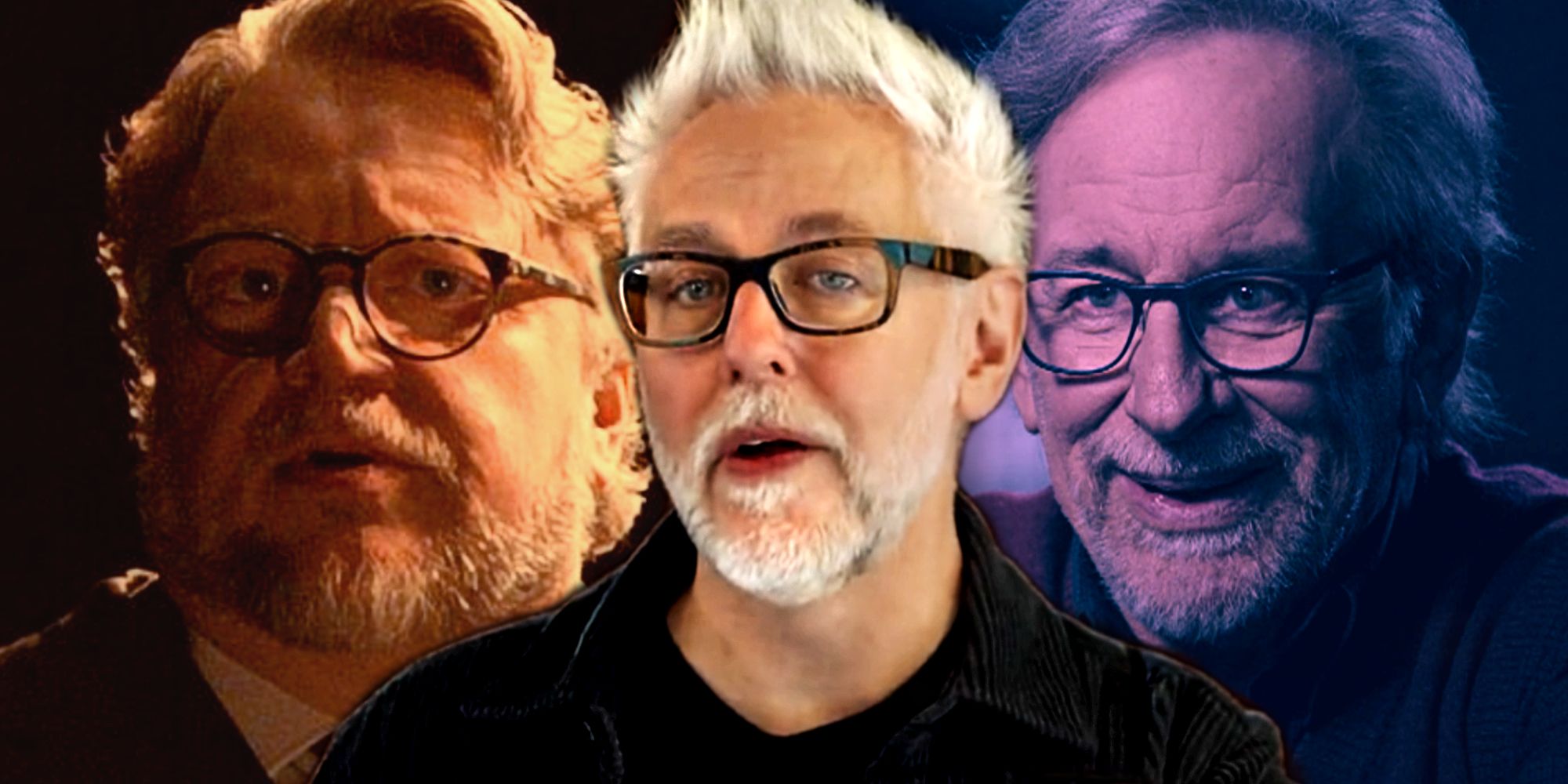 James Gunn's DC Announcement And Guillermo Del Toro With Steven Spielberg