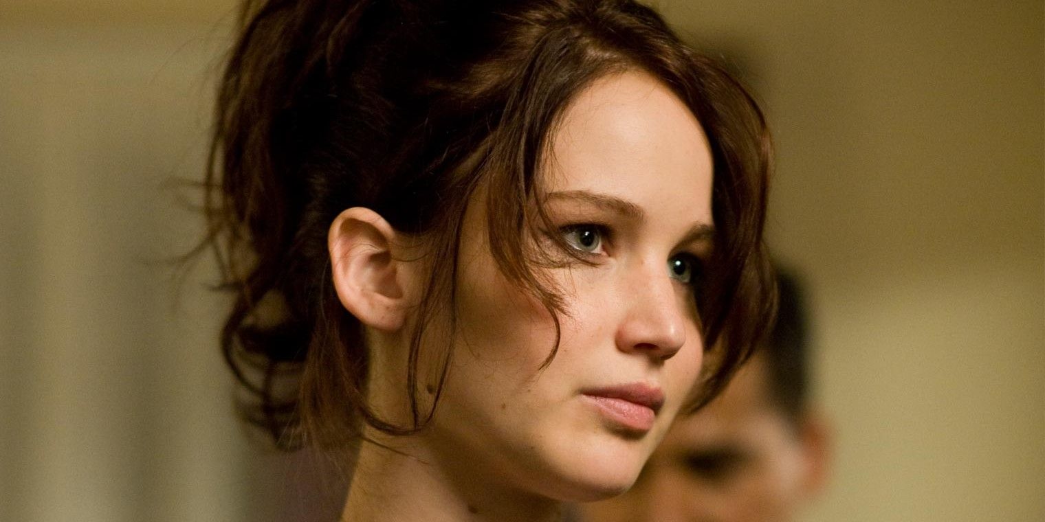 Jennifer Lawrence looking serious in Silver Linings Playbook