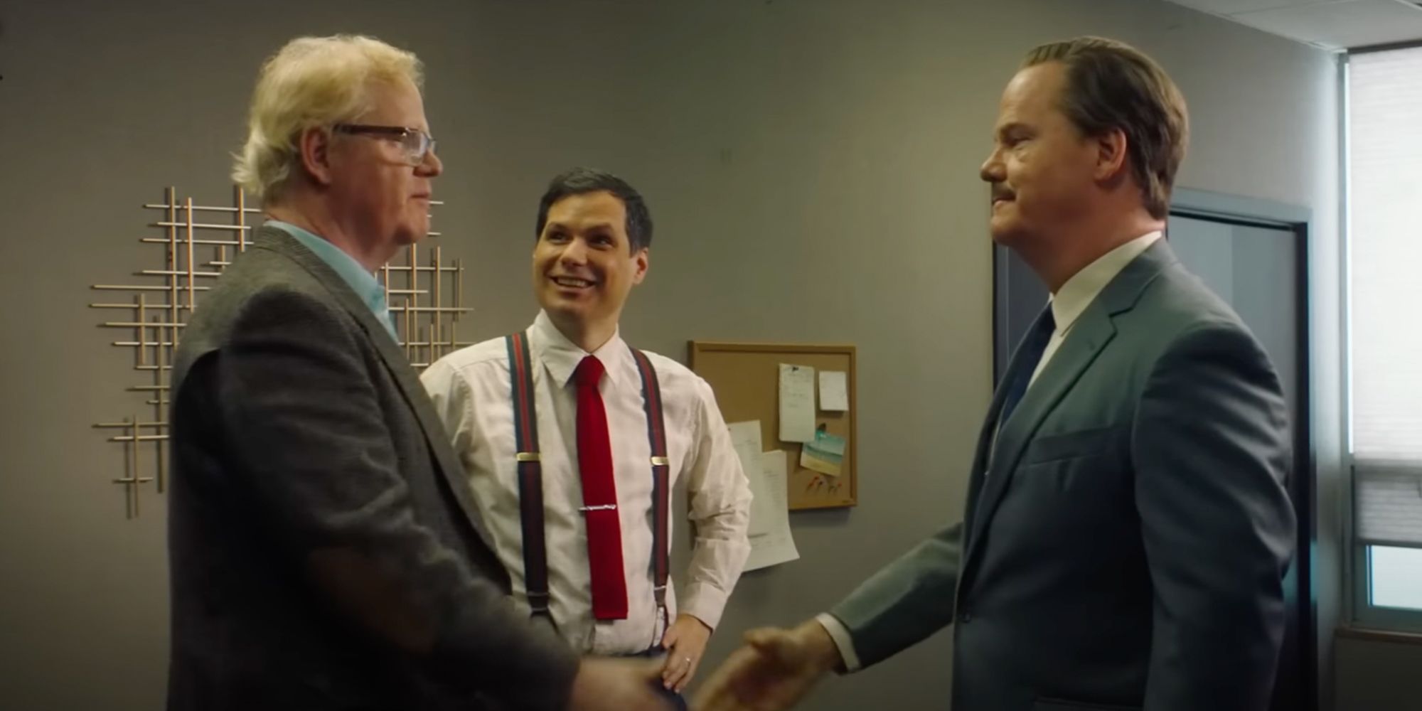 Jim Gaffigan and Michael Ian Black in Linoleum