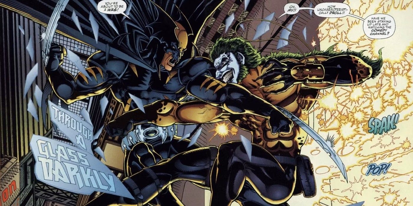 joker vs batman amalgam comics