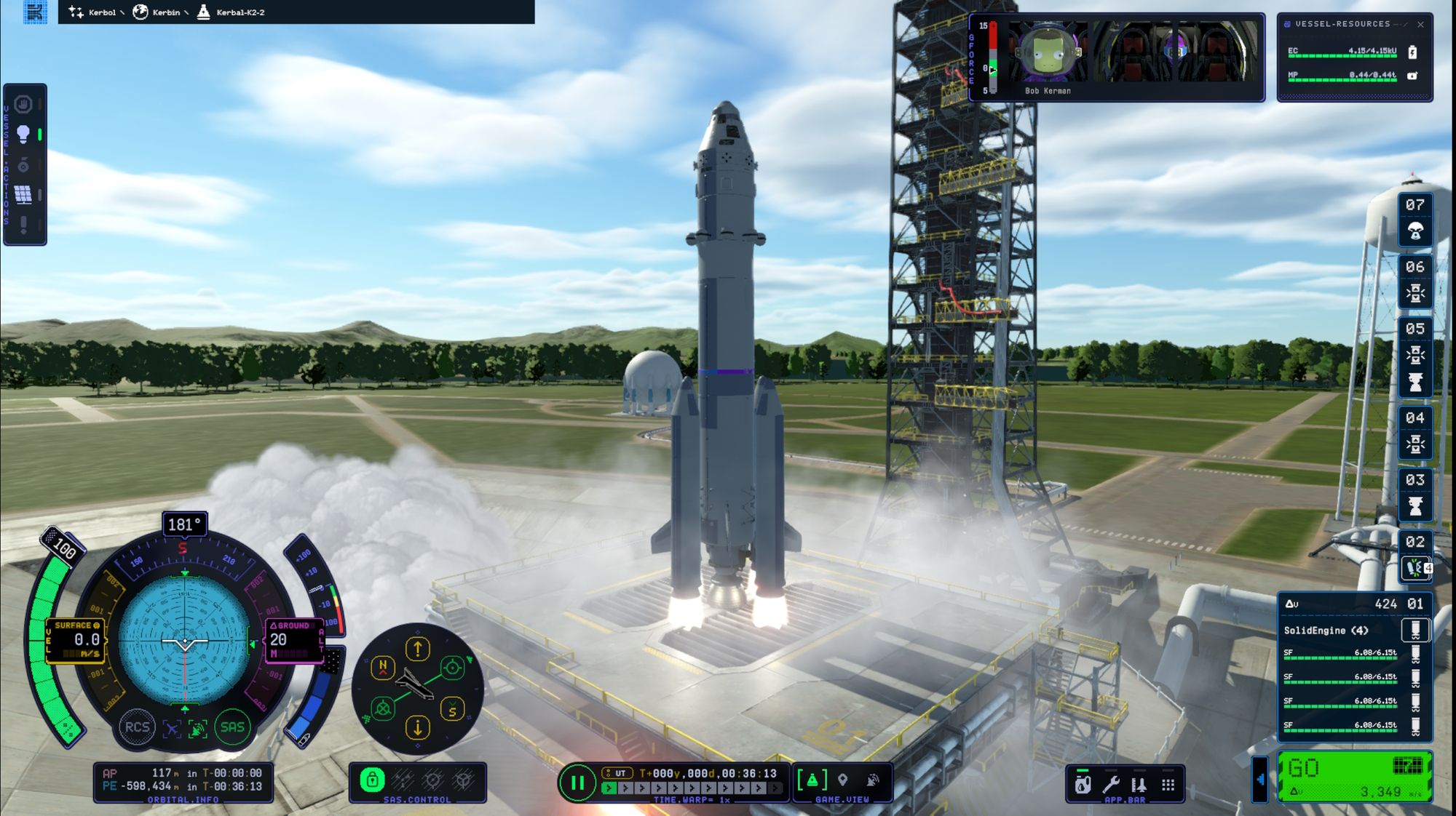 Kerbal Space Program 2 Rocket Launch