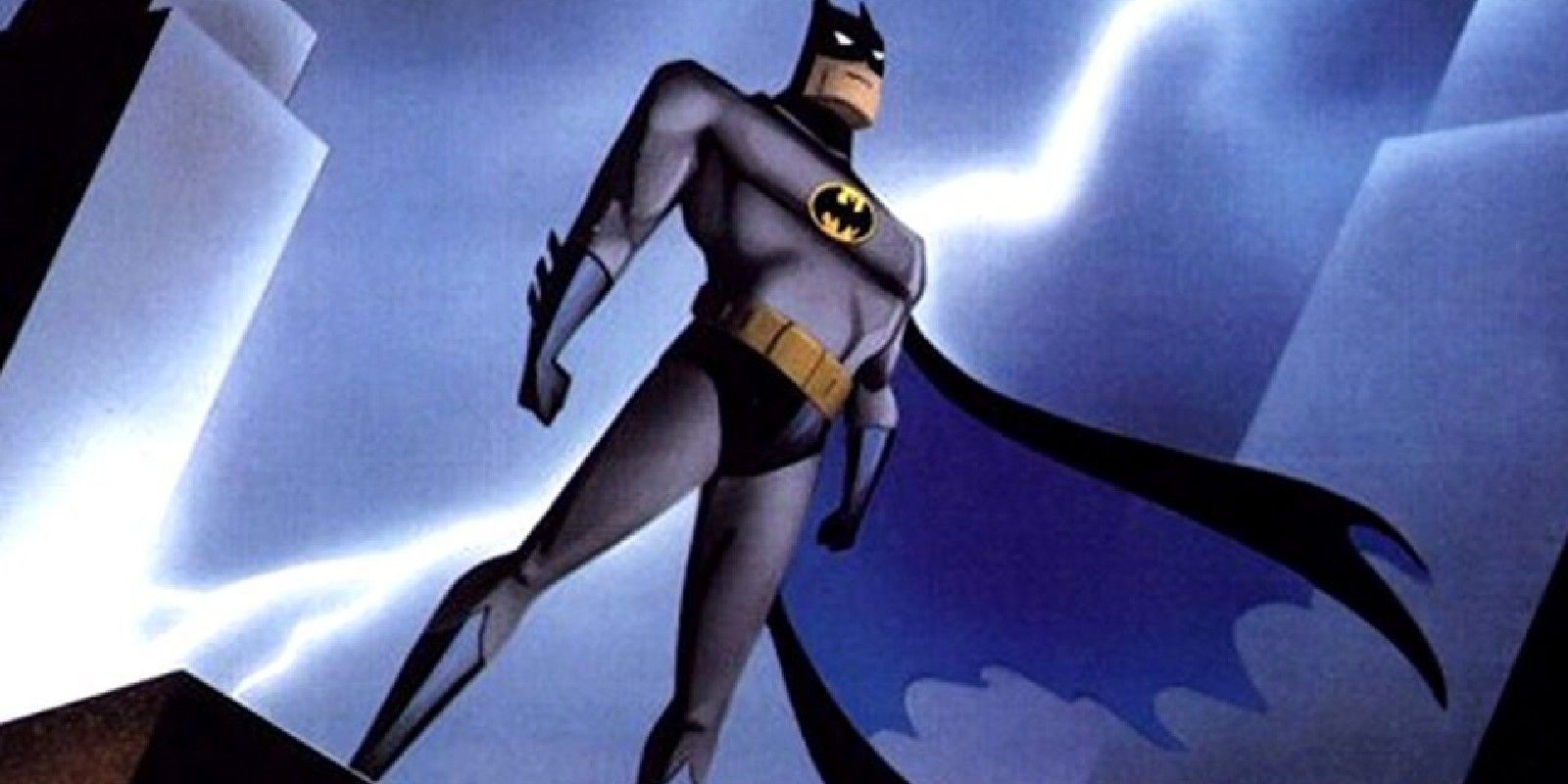 Lightning Strike Moment from Batman The Animated Series Credits