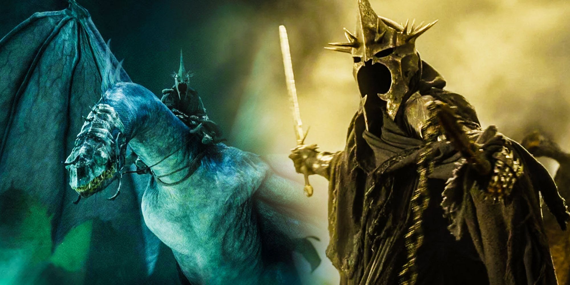 lord of the rings nazgul flying creatures