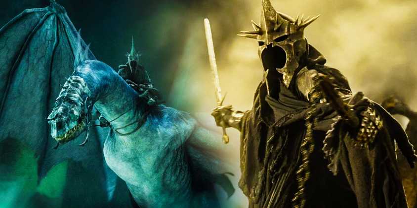 lord of the rings nazgul ring wraiths fell beast