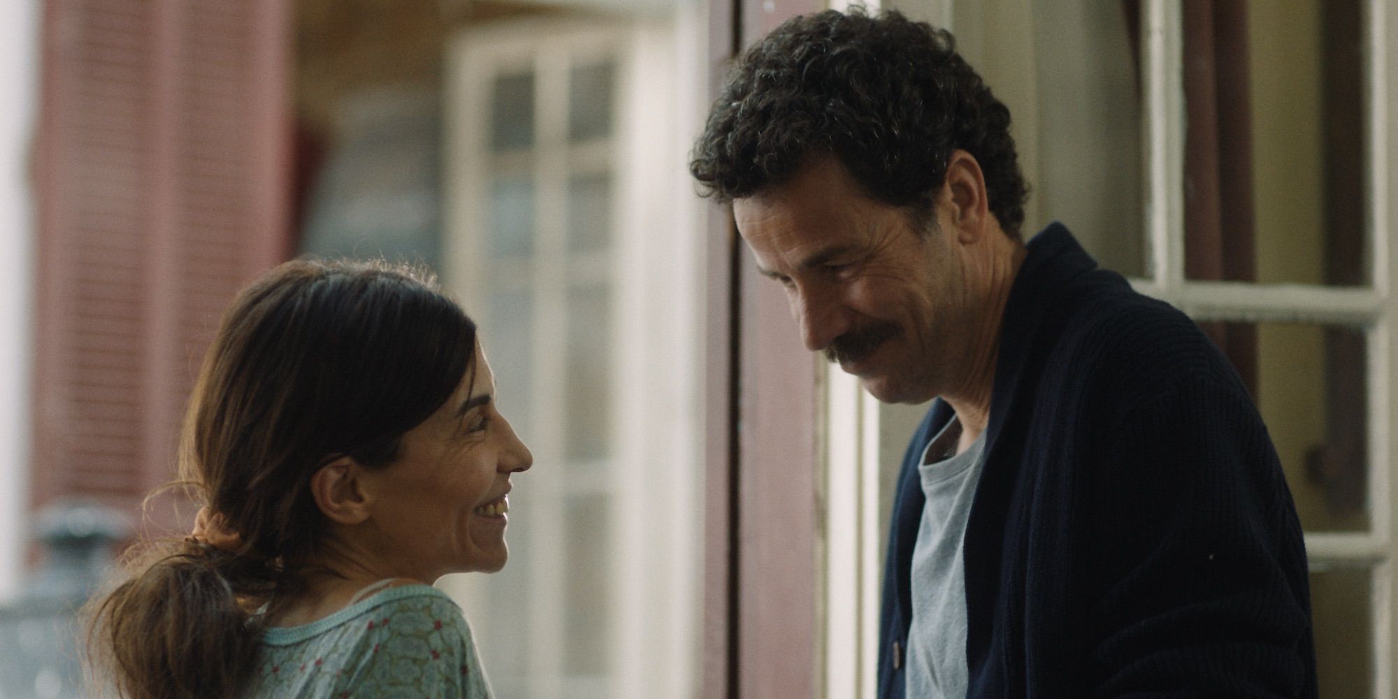 Lubna Azabal and Saleh Bakri in The Blue Caftan