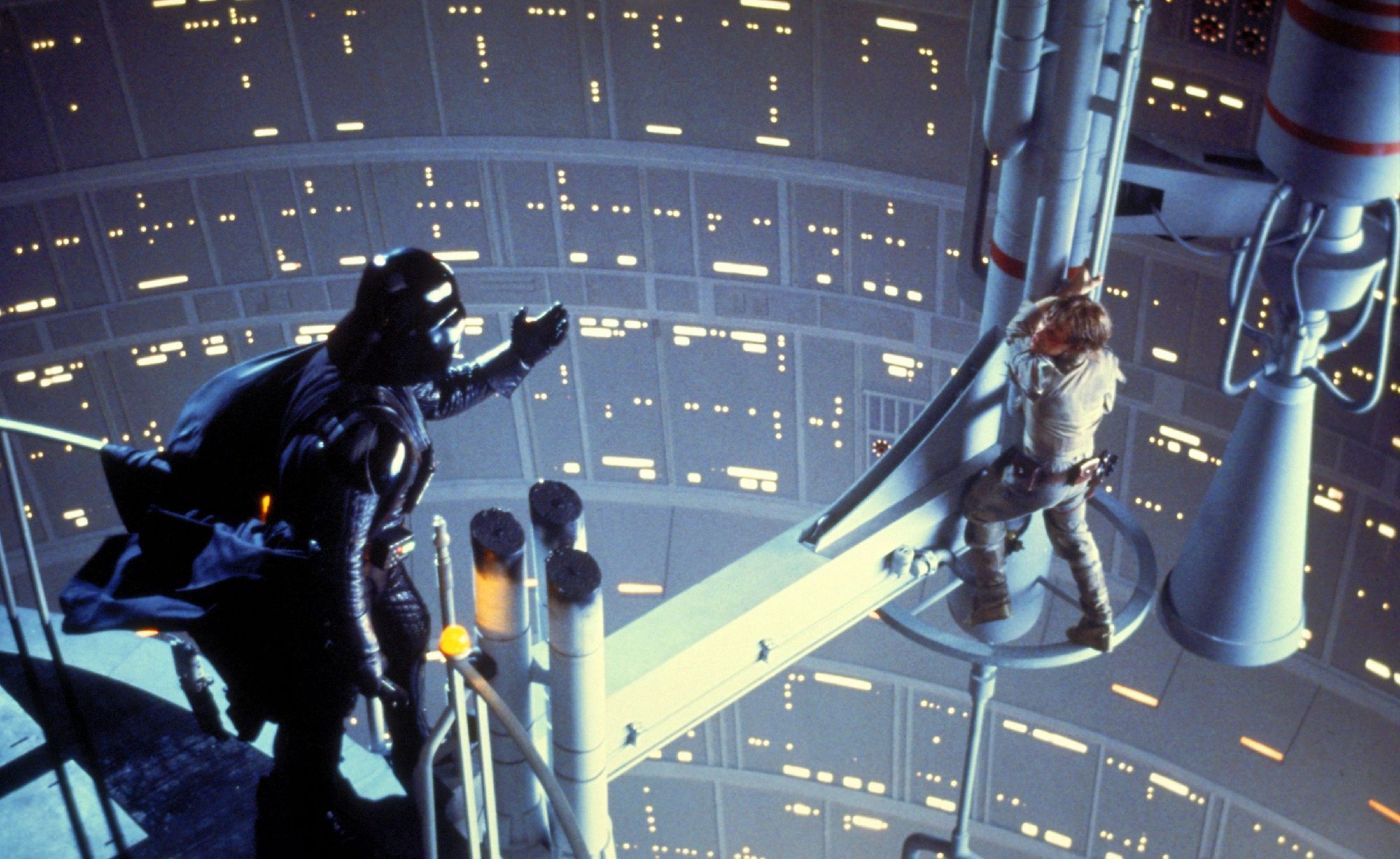 Luke and Darth Vader