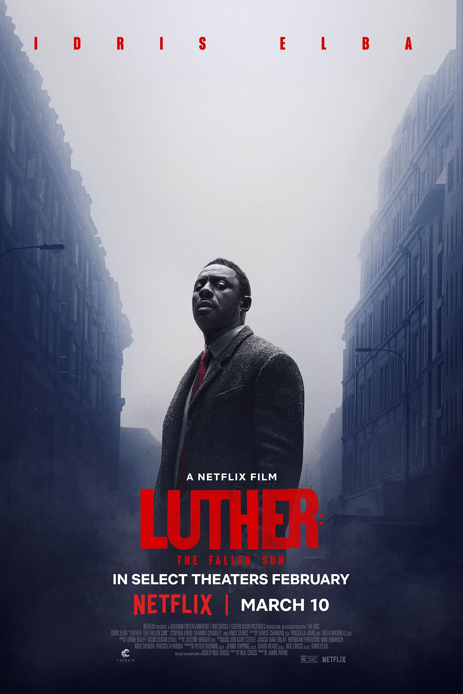 Luther The Fallen Sun Netflix Poster
