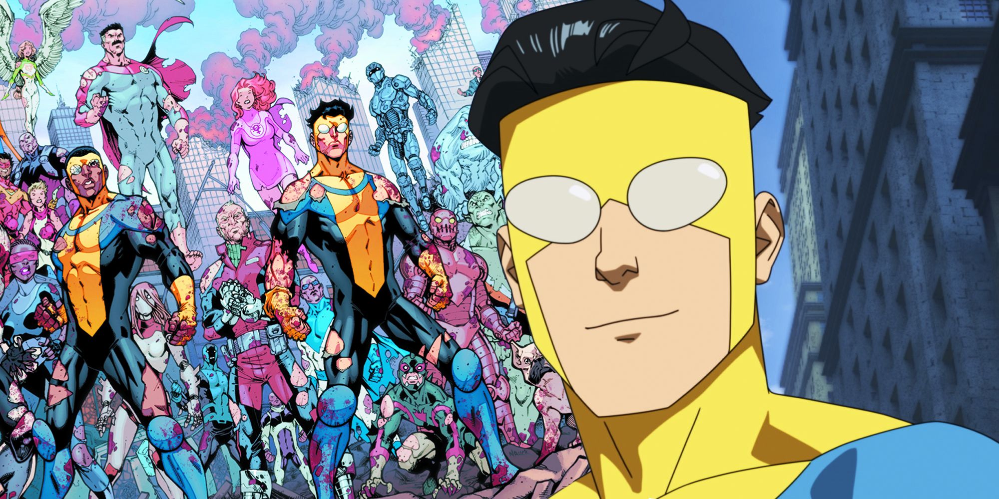 Mark and the Invincible comics