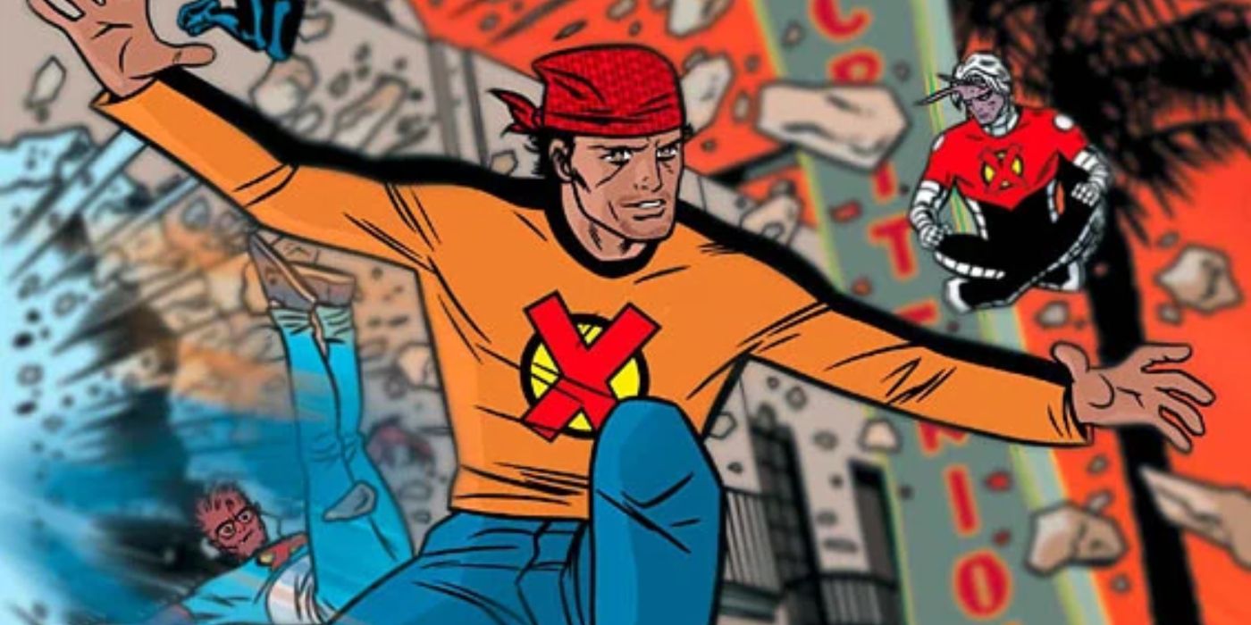 El Guapo riding on his skateboard in Marvel.