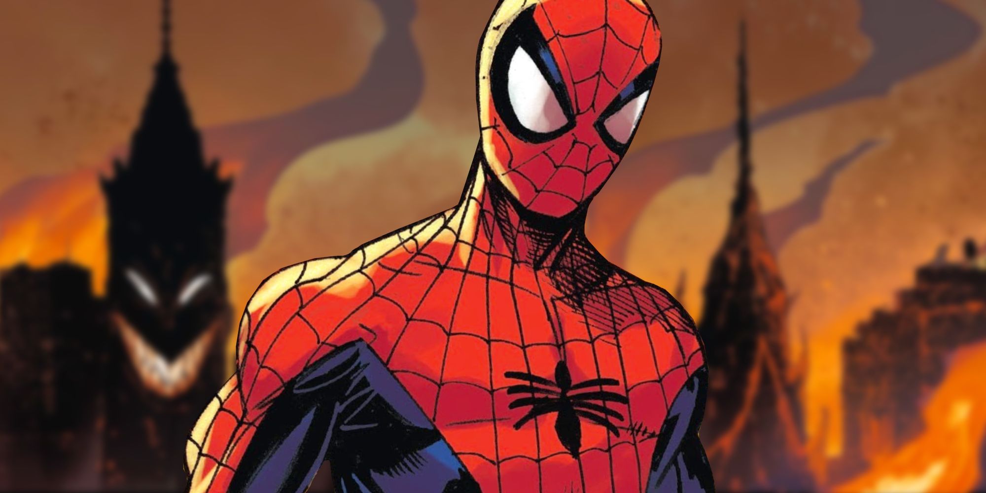 Prédio da Marvel em Nova York no final da Dark Web do Homem-Aranha