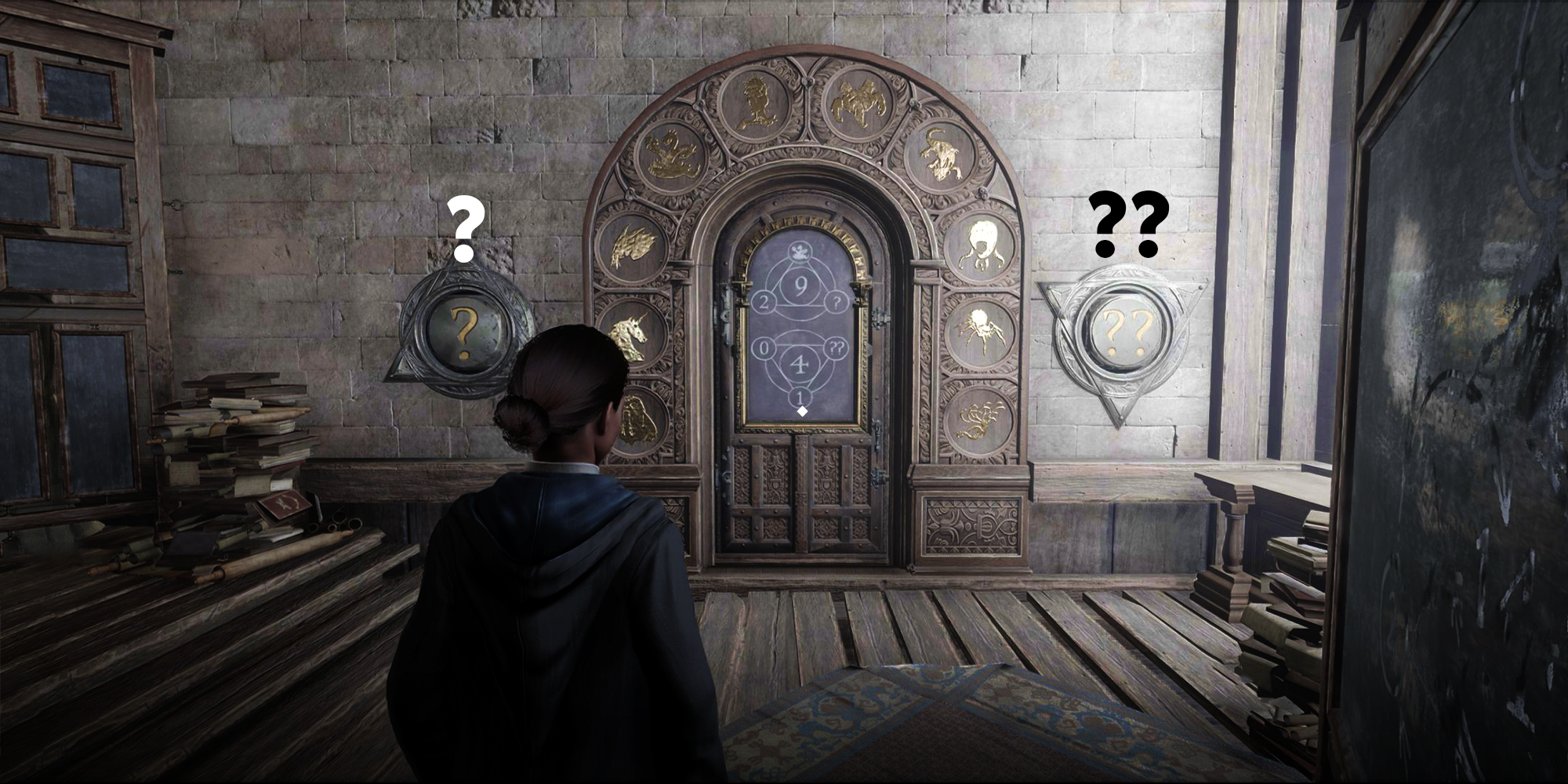 Hogwarts Legacy The Great Hall Puzzle Door Solution 