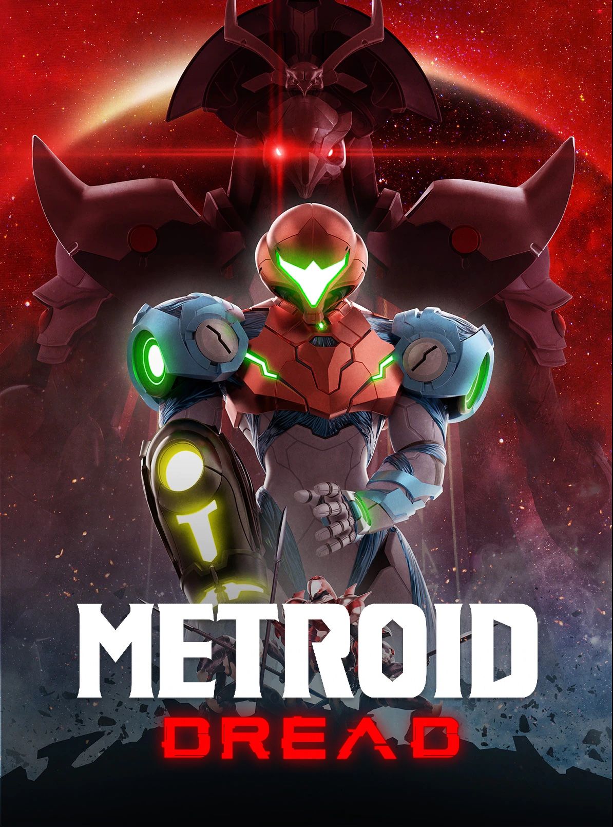 Metroid Dread Game Poster