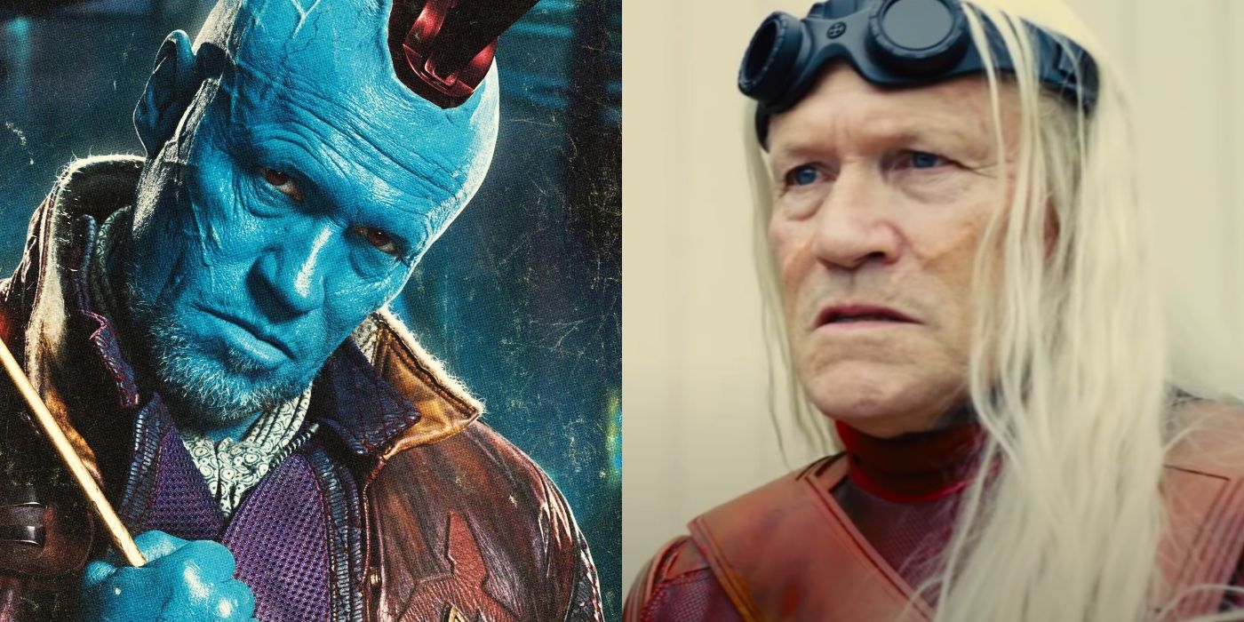 Michael Rooker como Yondu e Savant